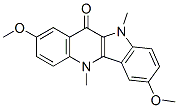 2,7-DIMETHOXY-5,10-DIMETHYL-5,10-DIHYDRO-INDOLO[3,2-B]QUINOLIN-11-ONE CAS#: 870247-39-5