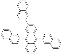 2,9,10-tri(naphthaleN-2-yl)anthracene CAS#: 865435-18-3