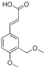 (2E)-3-[4-methoxy-3-(methoxymethyl)phenyl]acrylic acid CAS#: 893733-63-6