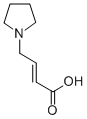 (2E)-4-PYRROLIDIN-1-YLBUT-2-ENOIC ACID CAS#: 848133-09-5