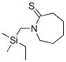 2H-Azepine-2-thione,  1-[(ethyldimethylsilyl)methyl]hexahydro- CAS#: 872415-89-9