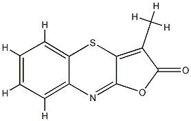 2H-Furo[3,2-b][1,4]benzothiazin-2-one,3-methyl-(9CI) CAS#: 820968-52-3