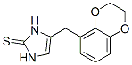 2H-Imidazole-2-thione,  4-[(2,3-dihydro-1,4-benzodioxin-5-yl)methyl]-1,3-dihydro- CAS#: 880782-49-0