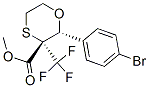 (2R,3S)-METHYL 2-(4-BROMOPHENYL)-3-(TRIFLUOROMETHYL)-1,4-OXATHIANE-3-CARBOXYLATE CAS#: 876156-57-9