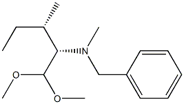 (2S,3S)-N-benzyl-1,1-dimethoxy-N,3-dimethylpentan-2-amine CAS#: 870640-61-2