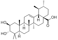 (2beta,3alpha)-2,3-Dihydroxy-urs-12-en-28-oic acid CAS#: 856012-03-8