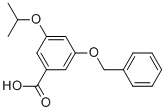 3-[(1-Methylethyl)oxy]-5-[(phenylmethyl)oxy]benzoic acid CAS#: 852520-53-7