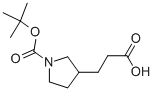 3-(1-(Tert-butoxycarbonyl)pyrrolidin-3-yl)propanoic acid CAS#: 885271-17-0