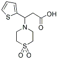 3-(1,1-DIOXO-1LAMBDA6,4-THIAZINAN-4-YL)-3-(2-THIENYL)PROPANOIC ACID CAS#: 885951-51-9