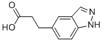 3-(1H-Indazol-5-yl)propanoic acid CAS#: 885271-29-4