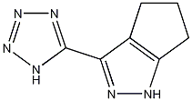 3-(1H-tetrazol-5-yl)-1,4,5,6-tetrahydrocyclopenta[c]pyrazole CAS#: 851776-28-8