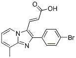 3-[2-(4-BROMO-PHENYL)-8-METHYL-IMIDAZO[1,2-A]-PYRIDIN-3-YL]-ACRYLIC ACID CAS#: 820245-82-7