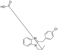 3-[2-(4-CHLORO-BENZYL)-BENZOIMIDAZOL-1-YL]-2-METHYL-PROPIONIC ACID CAS#: 886502-82-5