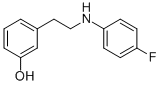3-[2-(4-FLUORO-PHENYLAMINO)-ETHYL]-PHENOL CAS#: 885270-39-3