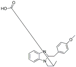 3-[2-(4-METHOXY-BENZYL)-BENZOIMIDAZOL-1-YL]-2-METHYL-PROPIONIC ACID CAS#: 886502-77-8