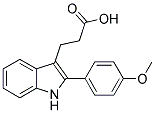 3-[2-(4-METHOXYPHENYL)-1H-INDOL-3-YL]PROPANOIC ACID CAS#: 870693-10-0