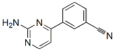 3-(2-AMINO-4-PYRIMIDINYL)BENZENECARBONITRILE CAS#: 866054-26-4