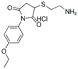 3-(2-AMINO-ETHYLSULFANYL)-1-(4-ETHOXY-PHENYL)-PYRROLIDINE-2,5-DIONE HYDROCHLORIDE CAS#: 817172-29-5