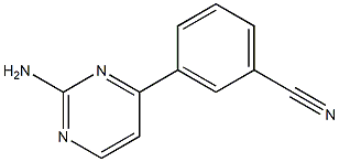 3-(2-Amino-4-Pyrimidinyl)Benzenecarbonitrile CAS#: 866051-26-5