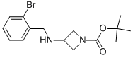 3-(2-BROMO-BENZYLAMINO)-AZETIDINE-1-CARBOXYLIC ACID TERT-BUTYL ESTER CAS#: 887579-59-1