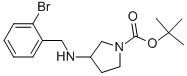 3-(2-BROMO-BENZYLAMINO)-PYRROLIDINE-1-CARBOXYLIC ACID TERT-BUTYL ESTER CAS#: 887578-18-9