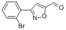 3-(2-BROMO-PHENYL)-ISOXAZOLE-5-CARBALDEHYDE CAS#: 869496-61-7