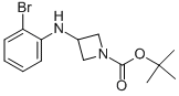 3-(2-BROMO-PHENYLAMINO)-AZETIDINE-1-CARBOXYLIC ACID TERT-BUTYL ESTER CAS#: 887579-47-7