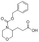 3-(2-CARBOXY-ETHYL)-MORPHOLINE-4-CARBOXYLIC ACID BENZYL ESTER CAS#: 885274-07-7