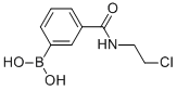 3-(2-CHLOROETHYLCARBAMOYL)BENZENEBORONIC ACID CAS#: 874288-12-7