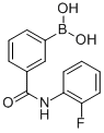 3-(2-FLUOROPHENYLCARBAMOYL)PHENYLBORONIC ACID CAS#: 874288-35-4