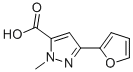 3-(2-FURYL)-1-METHYL-1H-PYRAZOLE-5-CARBOXYLIC ACID CAS#: 859851-00-6