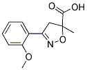 3-(2-METHOXY-PHENYL)-5-METHYL-4,5-DIHYDRO-ISOXAZOLE-5-CARBOXYLIC ACID CAS#: 878427-14-6