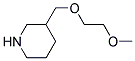 3-[(2-METHOXYETHOXY)METHYL]PIPERIDINE CAS#: 868067-29-2