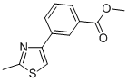 3-(2-METHYL-THIAZOL-4-YL)-BENZOIC ACID METHYL ESTER CAS#: 850375-07-4