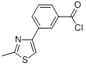 3-(2-METHYL THIAZOL-4-YL)-BENZOYL CHLORIDE CAS#: 844891-05-0