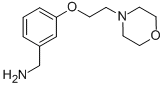 [3-(2-MORPHOLINOETHOXY)PHENYL]METHYLAMINE CAS#: 857284-08-3