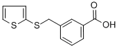 3-[(2-THIENYLTHIO)METHYL]BENZOIC ACID CAS#: 845266-20-8