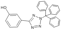 3-(2-TRITYL-2H-TETRAZOL-5-YL)-PHENOL CAS#: 885278-25-1