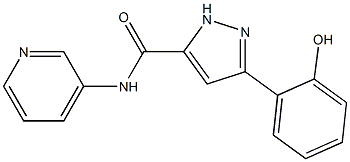 3-(2-hydroxyphenyl)-N-(3-pyridinyl)-1H-pyrazole-5-carboxamide CAS#: 879474-57-4
