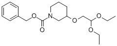 3-(2,2-DIETHOXY-ETHOXY)-PIPERIDINE-1-CARBOXYLIC ACID BENZYL ESTER CAS#: 864684-95-7