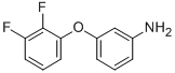 3-(2,3-DIFLUORO-PHENOXY)-PHENYLAMINE CAS#: 887580-81-6