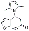3-(2,5-DIMETHYL-1H-PYRROL-1-YL)-3-(3-THIENYL)PROPANOIC ACID CAS#: 866019-28-5