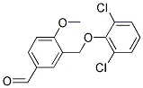 3-(2,6-DICHLORO-PHENOXYMETHYL)-4-METHOXY-BENZALDEHYDE CAS#: 832737-35-6