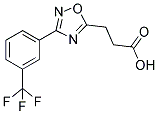 3-(3-[3-(TRIFLUOROMETHYL)PHENYL]-1,2,4-OXADIAZOL-5-YL)PROPANOIC ACID CAS#: 866018-88-4