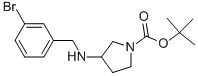3-(3-BROMO-BENZYLAMINO)-PYRROLIDINE-1-CARBOXYLIC ACID TERT-BUTYL ESTER CAS#: 887578-25-8