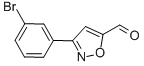 3-(3-BROMO-PHENYL)-ISOXAZOLE-5-CARBALDEHYDE CAS#: 869496-62-8