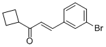 3-(3-Bromophenyl)-1-cyclobutyl-prop-2-en-1-one CAS#: 885267-04-9