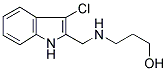 3-[(3-CHLORO-1H-INDOL-2-YLMETHYL)-AMINO]-PROPAN-1-OL CAS#: 883546-94-9