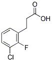 3-(3-CHLORO-2-FLUOROPHENYL)PROPIONIC ACID CAS#: 886498-12-0