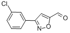 3-(3-CHLORO-PHENYL)-ISOXAZOLE-5-CARBALDEHYDE CAS#: 869496-60-6